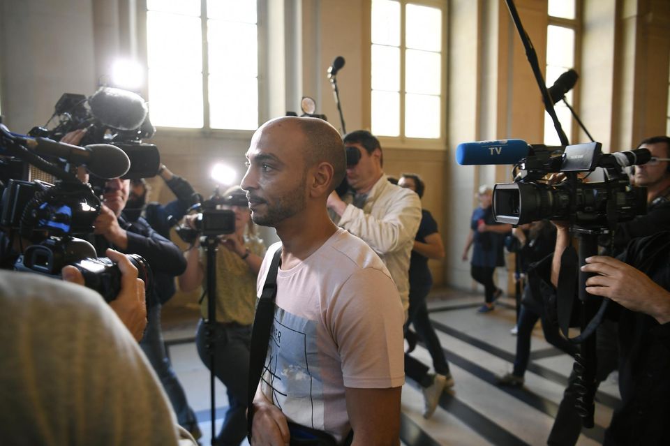 Abdelghani Merah, frère aîné de Mohamed Merah, le 16 octobre au tribunal de Paris.