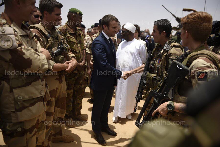 Emmanuel Macron avait rencontré, au Mali, le président Ibrahim Boubacar Keita, lors d