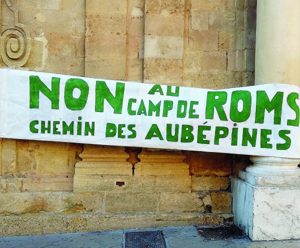 Maryse Joissains a donné raison aux riverains qui, en décembre, manifestaient contre l’installation de Roms dans leur quartier.  Photo S.G.