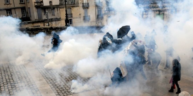 Manifestation à Montpellier : de violents affrontements et des commerces saccagés
