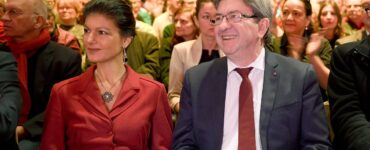 Jean-Luc Mélenchon et Sahra Wagenknecht