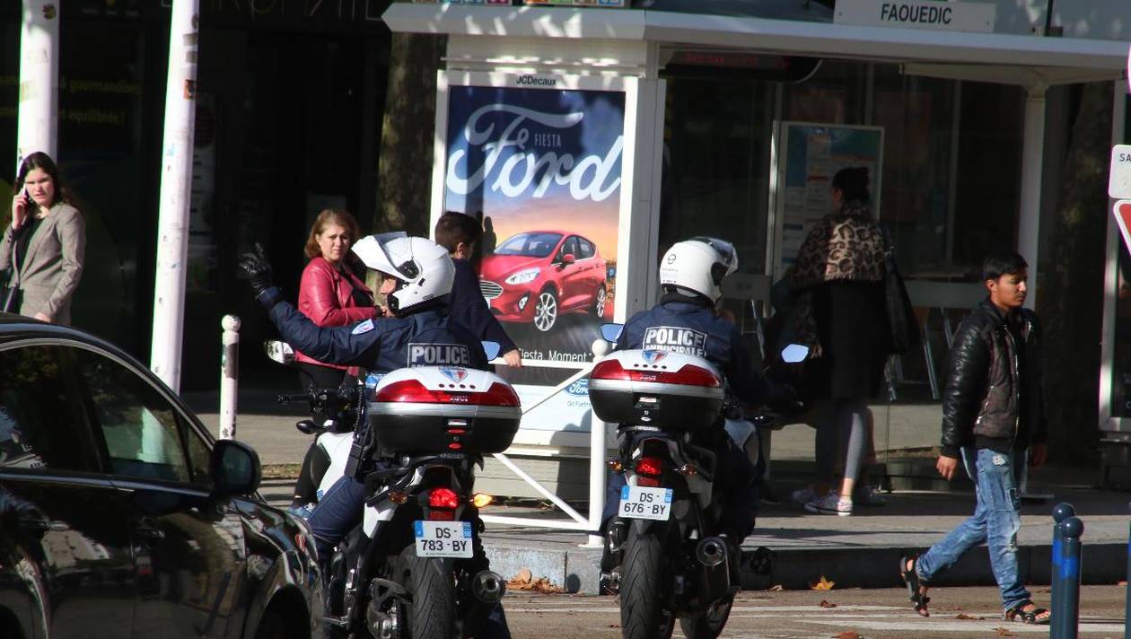 La présence des polices nationale et municipale est actuellement plus visible, notamment dans le centre de Lorient
