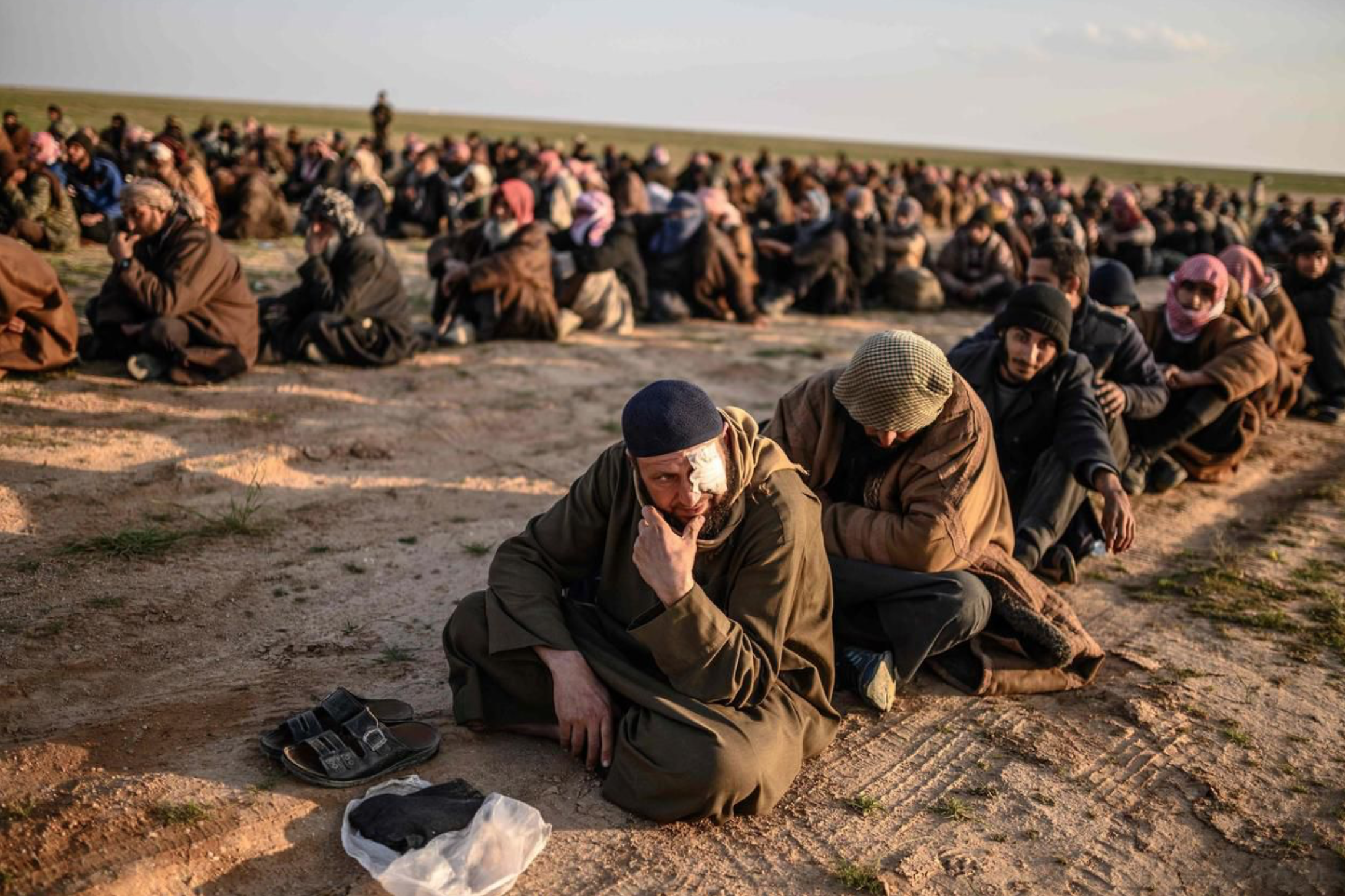 Сирия мусульмане. Пленные боевики ИГИЛ В Сирии.