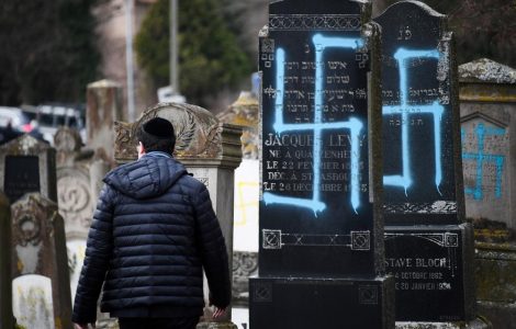 Cimetière juif de Quatzenheim, le 19 février 2019, le jour d
