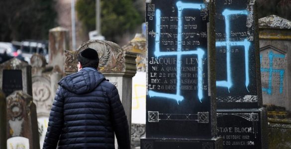 Cimetière juif de Quatzenheim, le 19 février 2019, le jour d