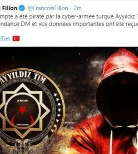 L’action des hackers a été revendiquée sur le compte Twitter de François Fillon qu’ils ont piraté.