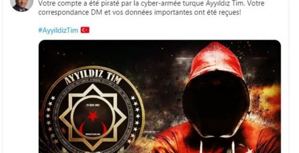 L’action des hackers a été revendiquée sur le compte Twitter de François Fillon qu’ils ont piraté.