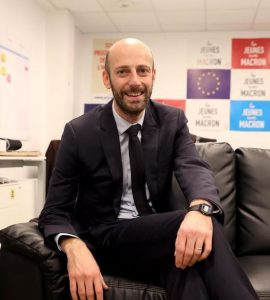 Stanilas Guerini au QG d’En Marche, en novembre 2018.