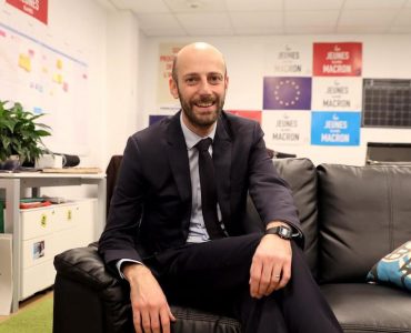 Stanilas Guerini au QG d’En Marche, en novembre 2018.