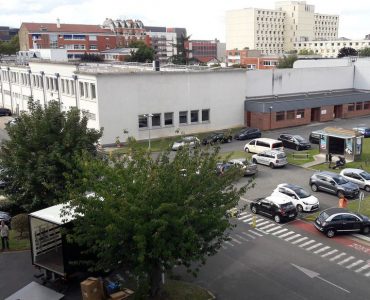 Saint-Ouen, septembre 2017. L’Etat a racheté l’ancien site du Parisien ainsi que les locaux de Bacardi juste à côté, soit cinq hectares de terrain sur lesquels il va construire sa cité du renseignement une fois rasés tous les bâtiments.