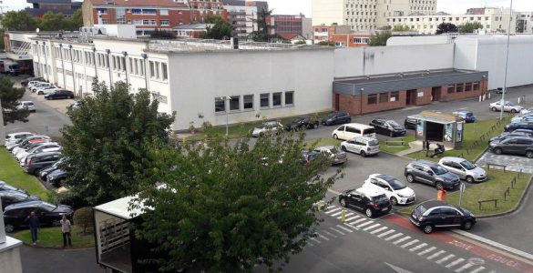 Saint-Ouen, septembre 2017. L’Etat a racheté l’ancien site du Parisien ainsi que les locaux de Bacardi juste à côté, soit cinq hectares de terrain sur lesquels il va construire sa cité du renseignement une fois rasés tous les bâtiments.