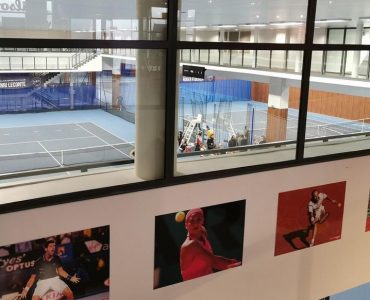 Levallois-Perret, ce samedi. Le complexe sportif Louison-Bobet sera réquisitionné à partir de ce lundi et pourrait accueillir dès mardi une centaine de migrants délogés du bidonville de la porte d’Aubervilliers.