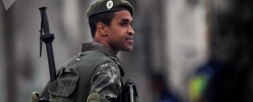 Un militaire brésilien