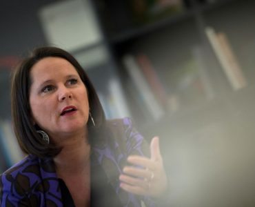 Johanna Rolland à Nantes en décembre.