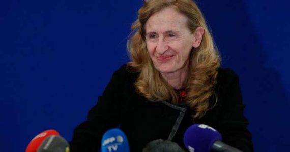 La ministre de la justice Nicole Belloubet, à Paris, le 5 février.