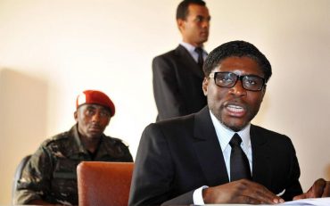 Teodorin Teodoro Obiang Nguema, ici le 24 janvier 2012 en Guinée Équatoriale, a été condamné en appel à une peine plus lourde qu’en première instance.