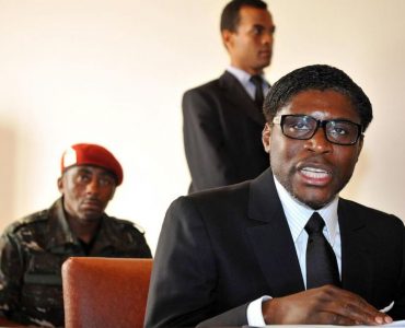 Teodorin Teodoro Obiang Nguema, ici le 24 janvier 2012 en Guinée Équatoriale, a été condamné en appel à une peine plus lourde qu’en première instance.