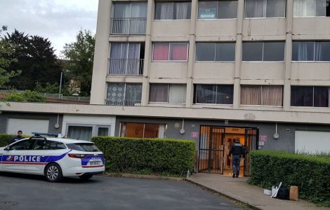 Melun, 2 mai 2018. Le drame s’était déroulé dans un immeuble situé au 15, rue de Gaillardon, en centre-ville.