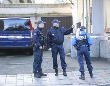 Le renfoncement où se sont produits les faits donne sur l’avenue Kennedy.  Photo L’Alsace/Jean-François FREY