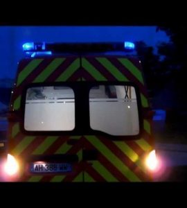 Les sapeurs-pompiers sont sur place pour prendre en charge deux blessés