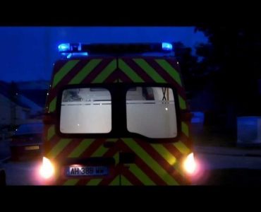 Les sapeurs-pompiers sont sur place pour prendre en charge deux blessés