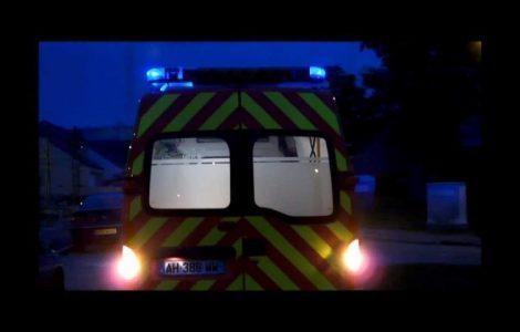 Les sapeurs-pompiers sont sur place pour prendre en charge deux blessés