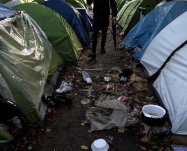 Le campement de la porte d