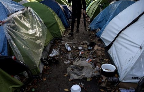 Le campement de la porte d