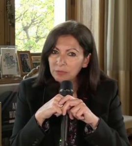 Anne Hidalgo, ici en duplex dans