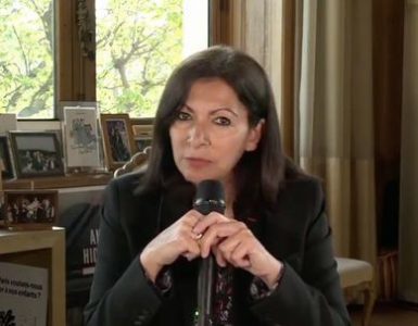 Anne Hidalgo, ici en duplex dans