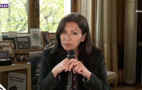 Anne Hidalgo, ici en duplex dans