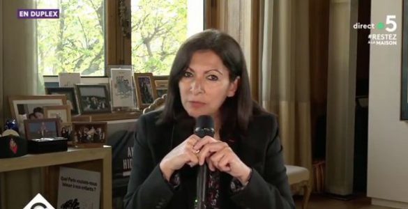 Anne Hidalgo, ici en duplex dans