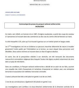 Communiqué du PNAT - Aucun(e)