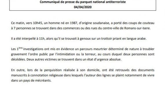 Communiqué du PNAT - Aucun(e)