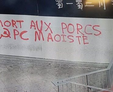 Une série de tags sont apparus cette nuit dans le quartier des Olympiades (XIIIe)