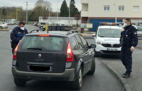 Ce vendredi soir, une patrouille était en cours dans le quartier de l’Écharde.
