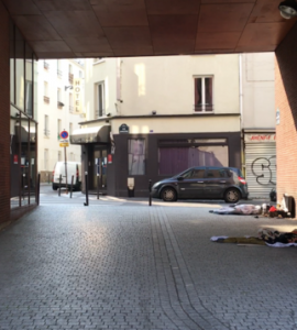 Rue de Paris pendant le confinement