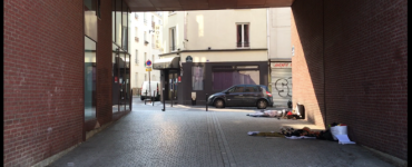 Rue de Paris pendant le confinement