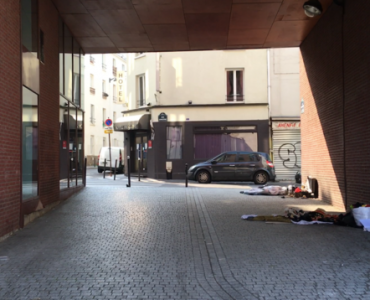 Rue de Paris pendant le confinement