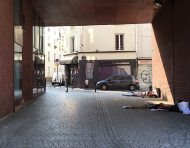 Rue de Paris pendant le confinement