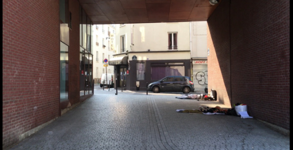 Rue de Paris pendant le confinement
