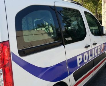 Un véhicule de la police nationale, à Romans-sur-Isère. Illustration