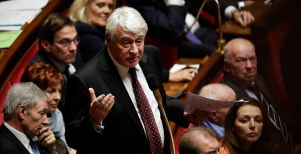 Claude Goasguen, alors député Les Républicains de Paris, à l’Assemblée nationale, en décembre 2018.