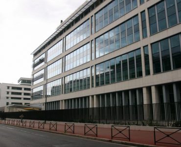 Le siège de la DGSI (Direction générale de la sécurité INtérieure) à Levallois Perret. (Hauts-de-Seine).