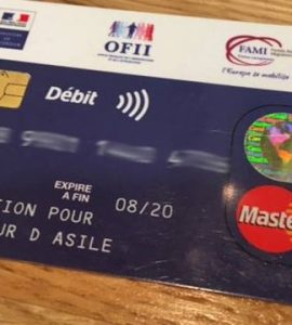 La carte de paiement ADA est délivrée aux demandeurs d