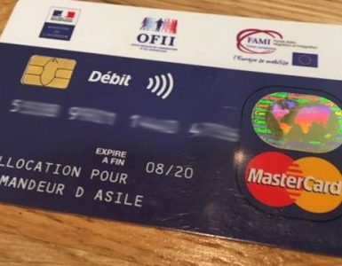 La carte de paiement ADA est délivrée aux demandeurs d