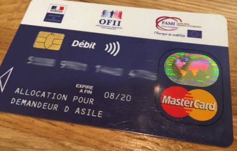 La carte de paiement ADA est délivrée aux demandeurs d
