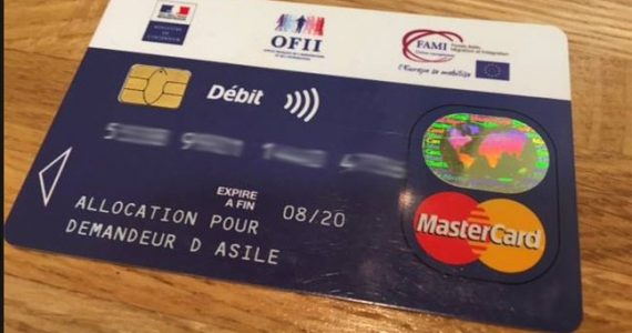 La carte de paiement ADA est délivrée aux demandeurs d