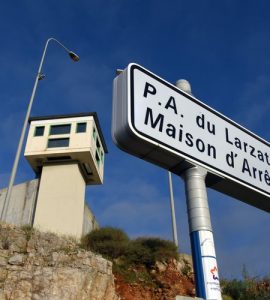 La prison de Villeneuve-lès-Maguelone (Hérault).