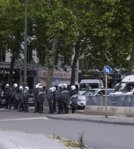 Le SLFP dépose un préavis de grève à la police locale de Bruxelles après les violences commises envers les forces de l